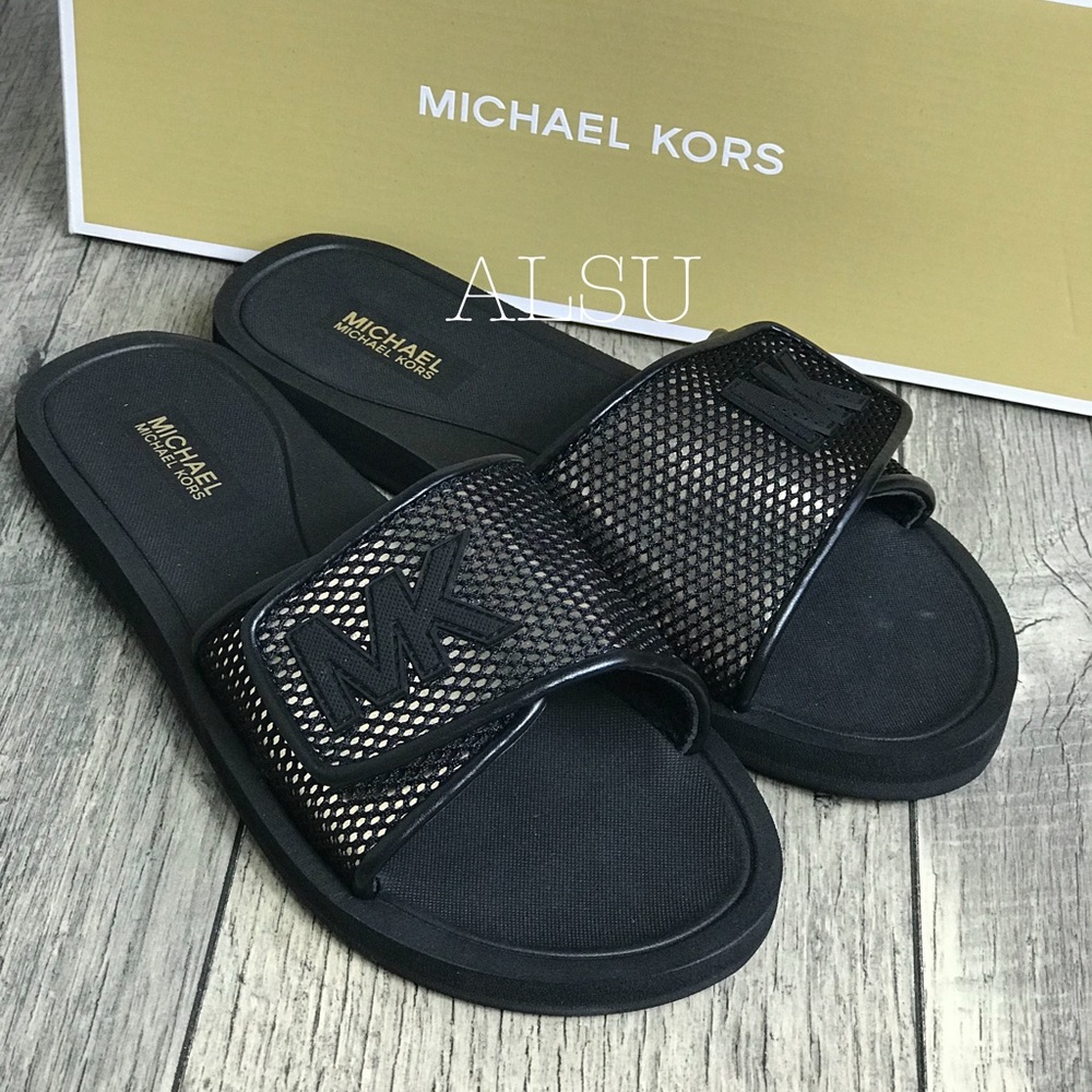Michael Kors Palmer Slide Mirror Metallic PaleGold - Picture 4 of 8